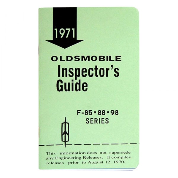 QRP® - Line Inspector Guide Book, Oldsmobile