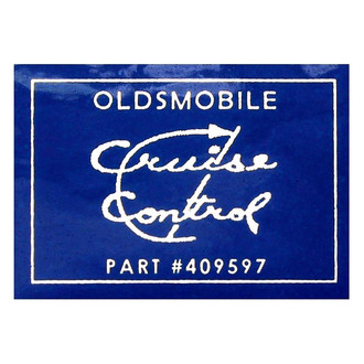 QRP® - Cruise Control Decal
