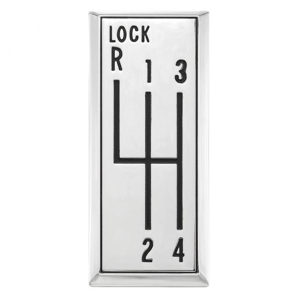 QRP® - 4-Speed Shift Pattern Plate with "LOCK"