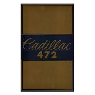 QRP® - "Cadillac 472" Air Cleaner Service Decal