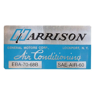 QRP® - Harrison Air Conditioning Decal