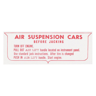 QRP® - Air Suspension Decal