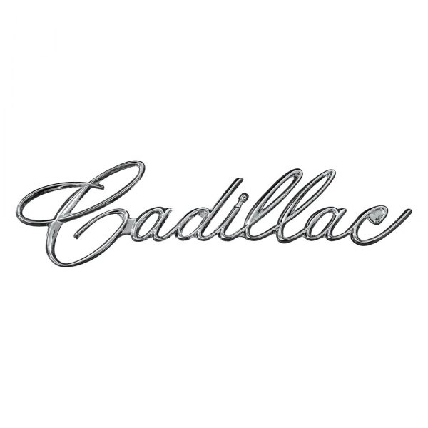 QRP® - "Cadillac" Script Glove Box Emblem
