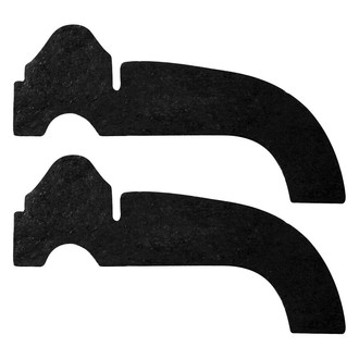 QRP® - Front Driver and Passenger Side Fender Splash Shields