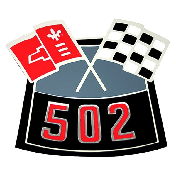 QRP® - "502 Crossed Flags" Turbo-Jet Decal