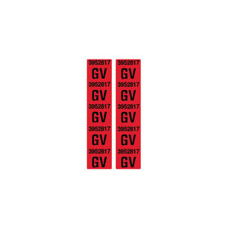 QRP® - "GV" Rear Coil Spring Tag