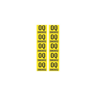 QRP® - "OQ" Rear Coil Spring Tag