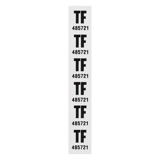 QRP® - "TF" Rear Coil Spring Tag