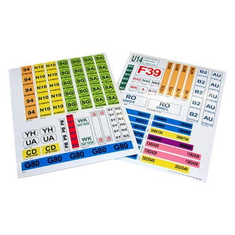 QRP® - Identification Tag Exterior Decal Kit
