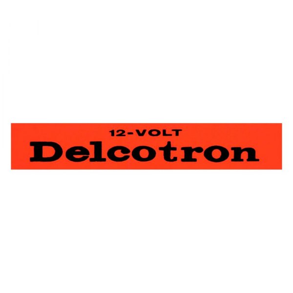 QRP® - 12-volt Delcotron Decal