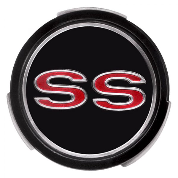 QRP® - Black Wheel Center Cap Emblem With SS Logo