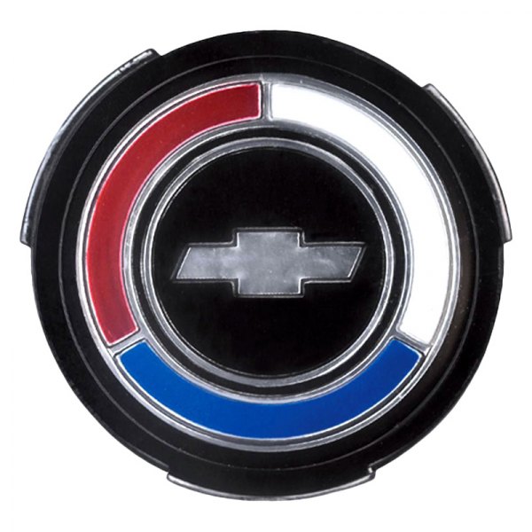 QRP® - Black Wheel Center Cap Emblem With Color Bow Tie Logo