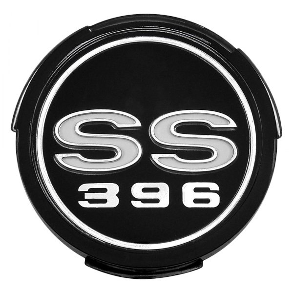 QRP® - Black Wheel Center Cap Emblem With SS 396 Logo