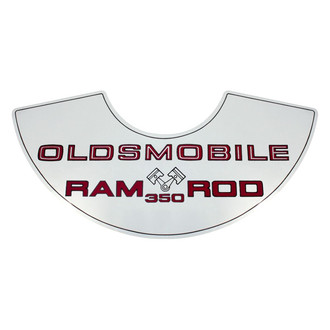 QRP® - "Ram Rod 350" Air Cleaner Decal