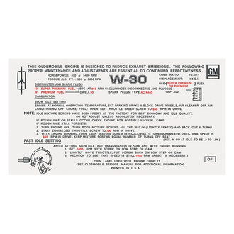 QRP® - Emissions Decal