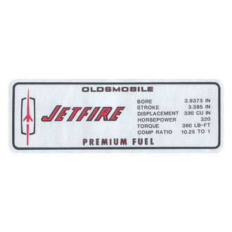 QRP® - White Valve Cover Decal