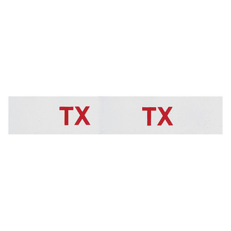 QRP® - "TX" Engine Code Designation Decal