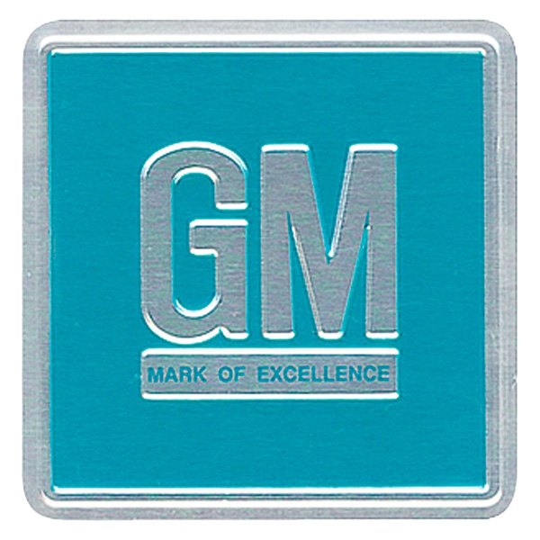 QRP® - Turquoise GM Door Jamb Decal