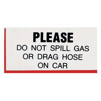 QRP® - Fuel Door Decal
