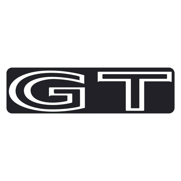 QRP® - GT White Trunk Lid Decal