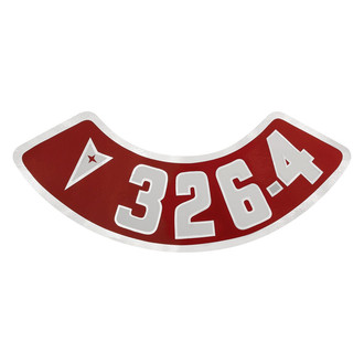 QRP® - "326 4V" Air Cleaner Decal