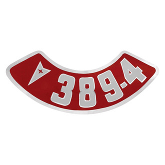 QRP® - "389 4V" Air Cleaner Decal