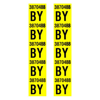 QRP® - "BY" Rear Coil Spring Tag