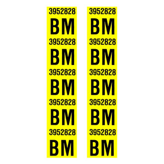 QRP® - "BM" Rear Coil Spring Tag