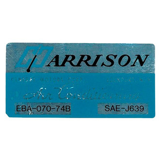 QRP® - EBA7074B A/C Box Decal