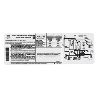 QRP® - Emissions Decal 305U, High Altitude, CY, 472884