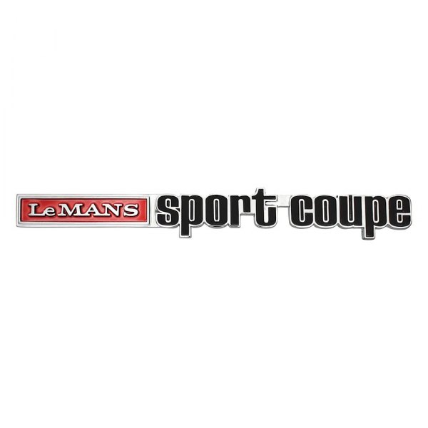 QRP® - "LeMans Sport Coupe" Trunk Lid Emblem