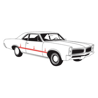 QRP® - Black Body Stripe Decal