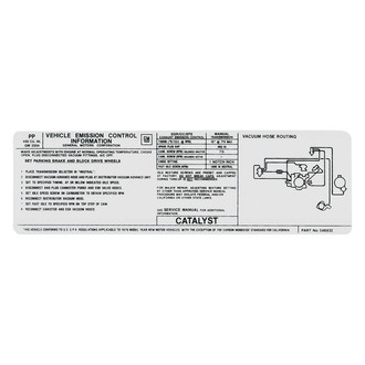 QRP® - Emissions Decal 400, MT, US, PP, 546932