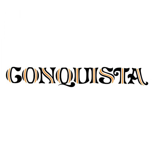 QRP® - "Conquista" Black Flame Tailgate Decal