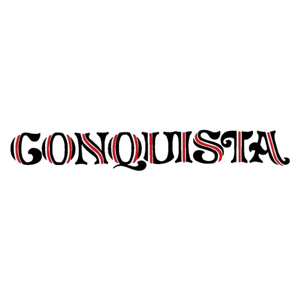 QRP® - "Conquista" Black/Red Tailgate Decal