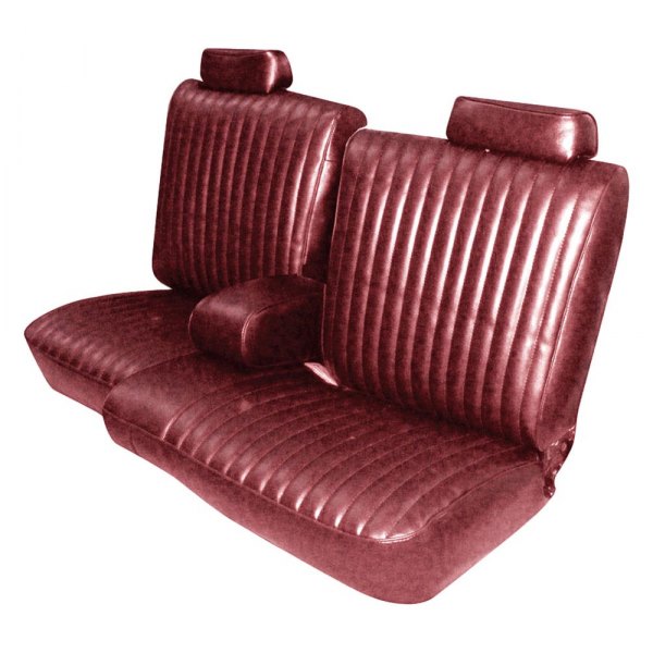 QRP® - Maroon Vinyl Split Bench Split Bench Seat Upholstery