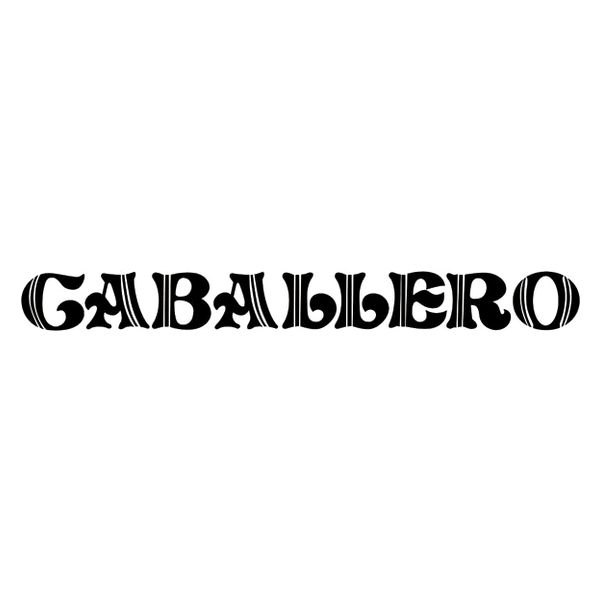  QRP® - "Caballero" Gray Fern/Cream Tailgate Decal