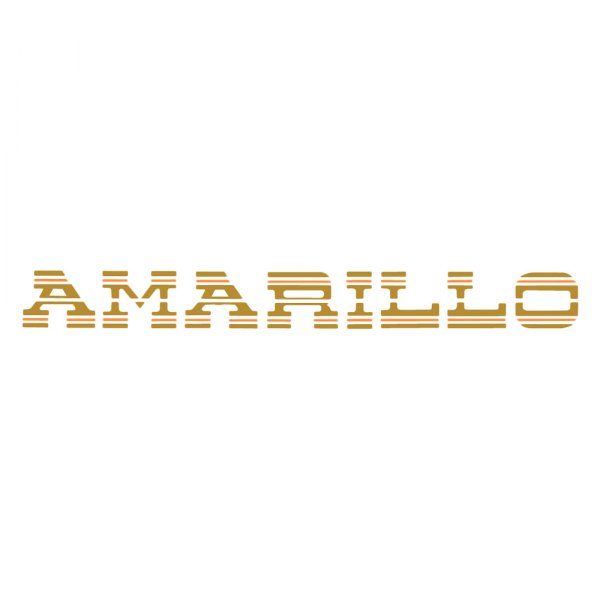  QRP® - "Amarillo" Graphite Tailgate Decal
