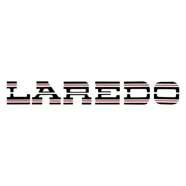  QRP® - "Laredo" Black Tailgate Decal