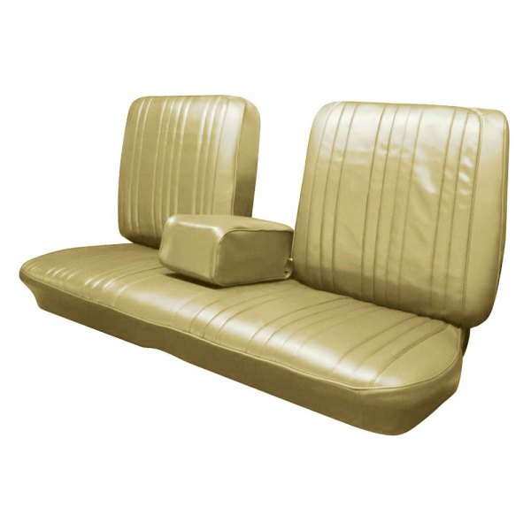 QRP® - Gold Madrid Grain Vinyl Split Bench Split Bench Seat Upholstery