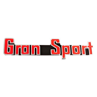 QRP® - "Gran Sport" Trunk Lid Emblem
