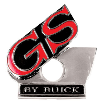QRP® - "GS by Buick" Trunk Lock Emblem