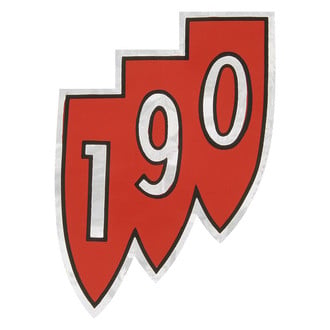 QRP® - "190 Tri-Shield" Air Cleaner Decal