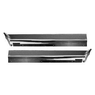 QRP® - Rear Lower Driver and Passenger Side Quarter Panel Extension Rear Sections
