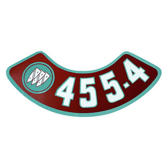 QRP® - "455-4V" Engine Decal
