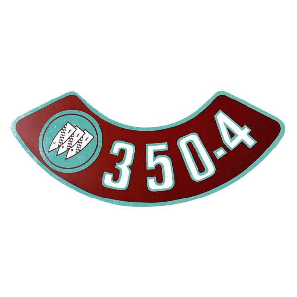 QRP® - "350-4V" Engine Decal