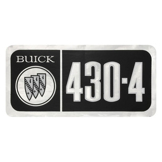 QRP® - "430-4" Valve Cover Decal