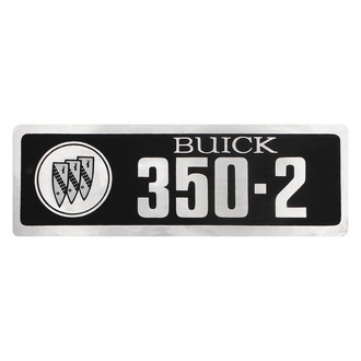 QRP® - "BUICK 350-2" Valve Cover Decal