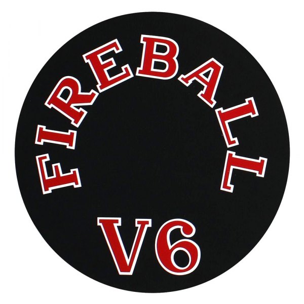 QRP® - "Fireball V6" Engine Decal