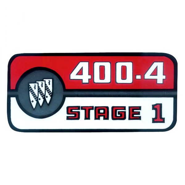 QRP® - "400-4 Stage 1" Valve Cover Decal